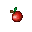 a red apple