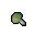 a green mushroom