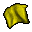 a yellow piece of cloth