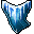 a shield of ice