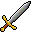 a large broadsword