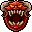 a demon head shield